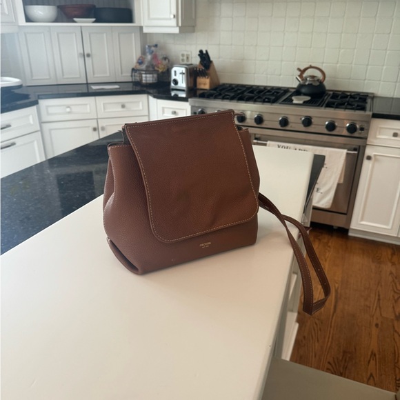 Oroton Margot Medium Satchel in Brown Size M - Picture 9 of 16